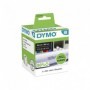 Rouleau d'Étiquettes Dymo S0722400 Blanc Rouge Noir/Blanc