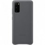 Coque rigide en cuir gris Samsung pour Galaxy S20