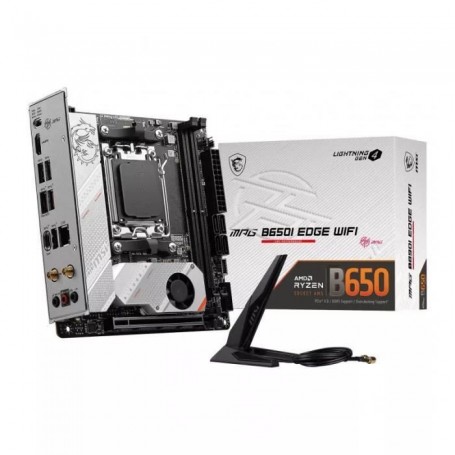 MSI MPG B650I EDGE WIFI carte mère AMD B650 Emplacement AM5 mini ATX