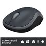 LOGITECH - Souris sans fil optique - M185 Gris
