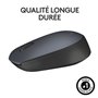 LOGITECH - Souris Sans Fil Ambidextre M170 - Gris
