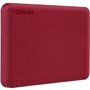 Disque dur externe - TOSHIBA - Canvio Advance - 1 To - Rouge