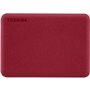 Disque dur externe - TOSHIBA - Canvio Advance - 1 To - Rouge