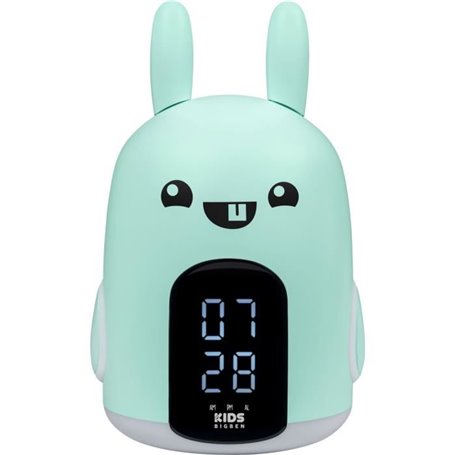 Baxter. Réveil & Veilleuse  RKIDSRABBIT BIGBEN - Lapin
