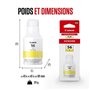 Bouteille d'encre - CANON - GI-56BK - Jaune - Compatibilité MAXIFY GX