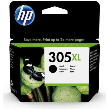HP 305XL Cartouche d'encre noire grande capacité authentique (3YM62AE)