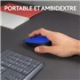 LOGITECH - Souris sans fil ambidextre M171 - Bleu