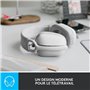 Logitech - Casque d'écoute léger sans fil avec Micro anti-bruit de fon