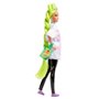 Barbie - Barbie Extra Natte Vert Fluo - Poupée