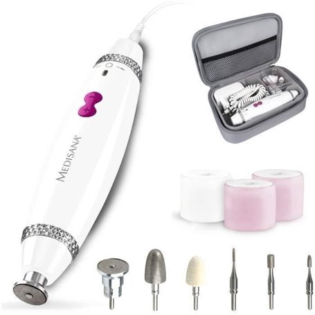 MEDISANA - MP 840 - Appareil pour manucure et pedicure - 3 niveaux de