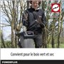 Powerplus Broyeur de Végétaux Électrique POWEG5011 - 2400 W. Max. Ø40