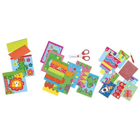 SES CREATIVE J'Apprends a Découper. faire Des Mosaiques Et Perforer -