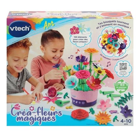 VTECH CRÉA-FLEURS MAGIQUES (PLASTIQUE RÉUTILISÉ)
