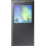 Etui à rabat à zone transparente Samsung EF-CA700BC noir pour Galaxy A