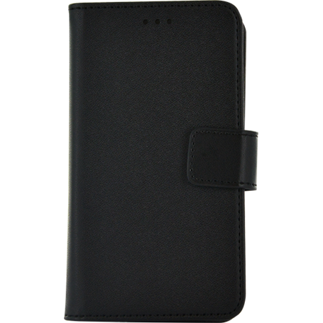 Folio Wallet Universel S avec languette de fermeture Noir Bigben
