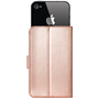 Etui folio universel rose métal taille XS