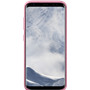 Coque rigide Samsung EF-XG955AP en Alcantara Rose pour Galaxy S8 + G95