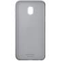 Coque semi-rigide Samsung EF-AJ330TB noire translucide pour Galaxy J3