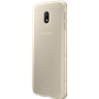 Coque semi-rigide Samsung EF-AJ330TF dorée translucide pour Galaxy J3