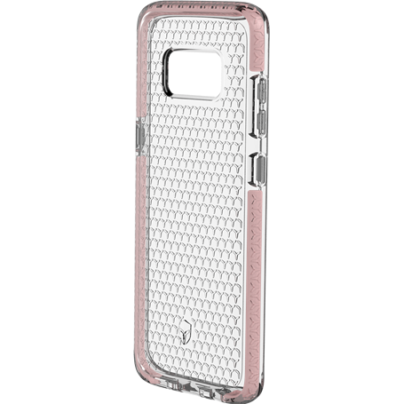 Coque Renforcée Samsung G S8 LIFE Contour Rose - Garantie à vie Force