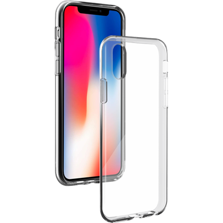 Coque iPhone X/XS Souple Transparente Bigben