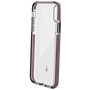 Coque Renforcée iPhone X/XS LIFE Contour Rose - Garantie à vie Force C