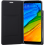 Etui folio noir pour Xiaomi Redmi 5