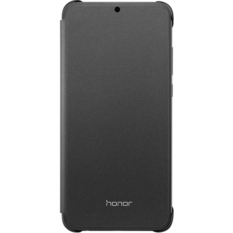 Etui à rabat noir pour Honor 8X
