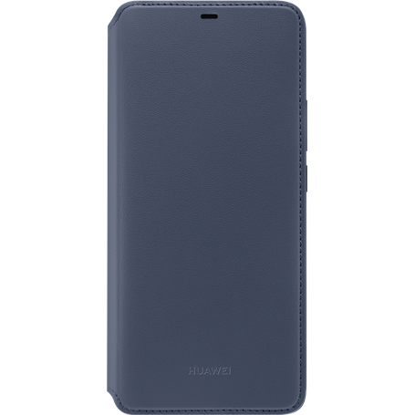 Etui folio Huawei HW51992635 gris bleu pour Mate 20 Pro