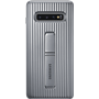 Coque Renforcée fonction Stand Argent pour Samsung G S10 Plus Samsung
