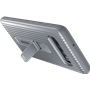 Coque Renforcée fonction Stand Argent pour Samsung G S10 Plus Samsung