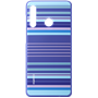 Coque semi-rigide bleue Huawei pour P30 Lite