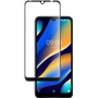 Protège-écran contour noir en verre trempé pour Wiko View 3 Lite