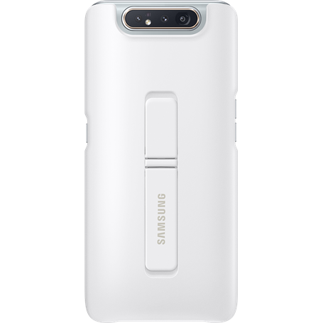 Coque Fonction stand Blanche pour Samsung G A80 Samsung