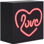 Enceinte Bluetooth® Néon Lumineuse S Love Noir ColorLight