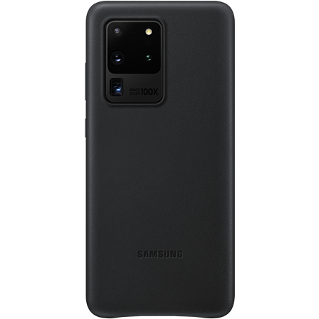 Coque en Cuir pour Samsung G S20 Ultra Noire Samsung