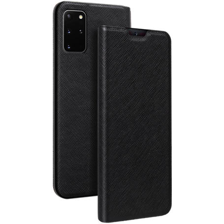 Etui Folio Samsung G S20+ Noir - Porte-carte intégré Bigben