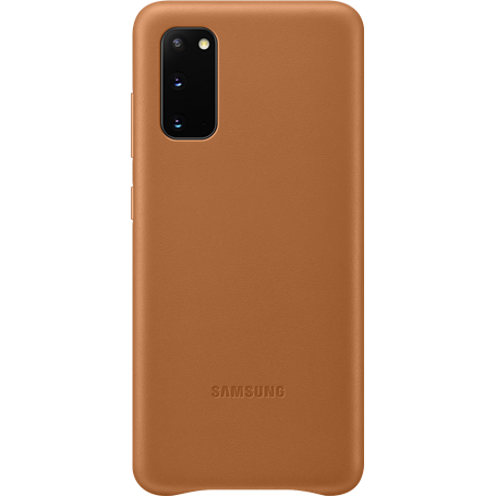 Coque rigide en cuir Samsung pour Galaxy S20 G980