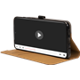 Etui Folio Wallet Samsung G S20+ Noir - Fermeture avec languette aiman