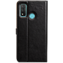 Etui Folio Wallet Huawei P Smart 2020 Noir - Fermeture avec languette 