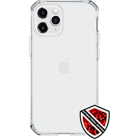 Coque Renforcée iPhone 12 / 12 Pro Spectrum Clear Transparente Itskins