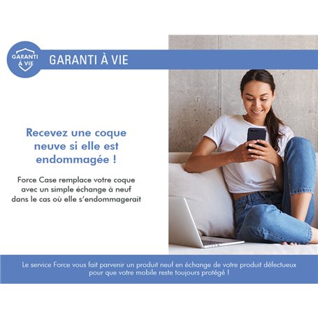 Coque Renforcée iPhone 12 / 12 Pro Spectrum Clear Grise Itskins