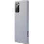 Coque Kvadrat en plastique recyclé Grise pour Samsung G Note 20 Samsun