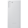 Folio Clear View Cover Gris Clair pour Samsung G S21+ 5G Samsung