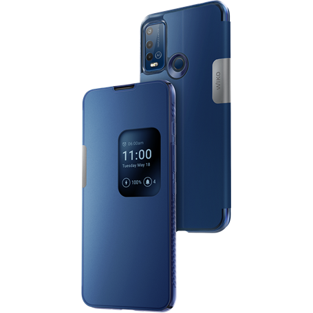 Folio Easy Night Blue power pour Wiko Power U30 Wiko