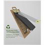 Protège écran Plat iPhone 12 / 12 Pro Eco-conçu avec kit de pose Just
