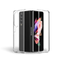 Double Coque Renforcée Samsung G Z Fold 3 DUO Transparente - Garantie 