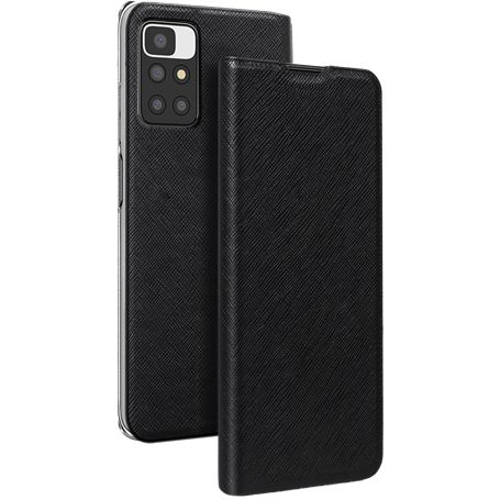 Etui Folio Xiaomi Redmi 10 Noir - Porte-carte intégré Bigben