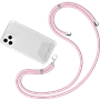 Bandoulière téléphone Universelle Cordon Baby Pink Just Green