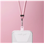 Bandoulière téléphone Universelle Cordon Baby Pink Just Green